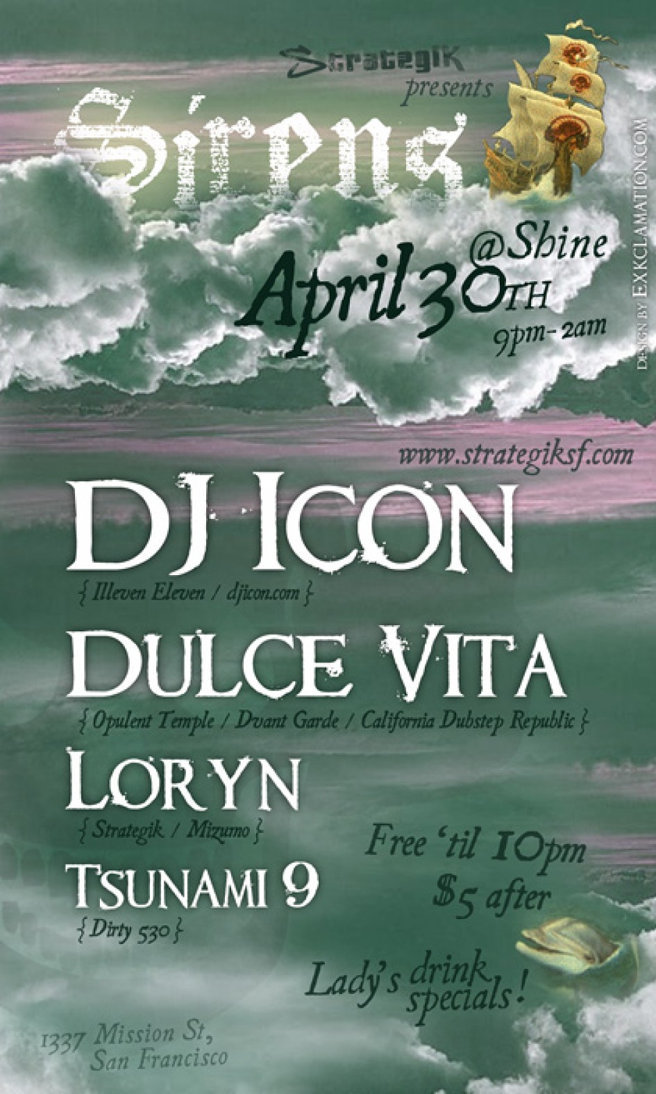 Sirens Flyer Exkclamation